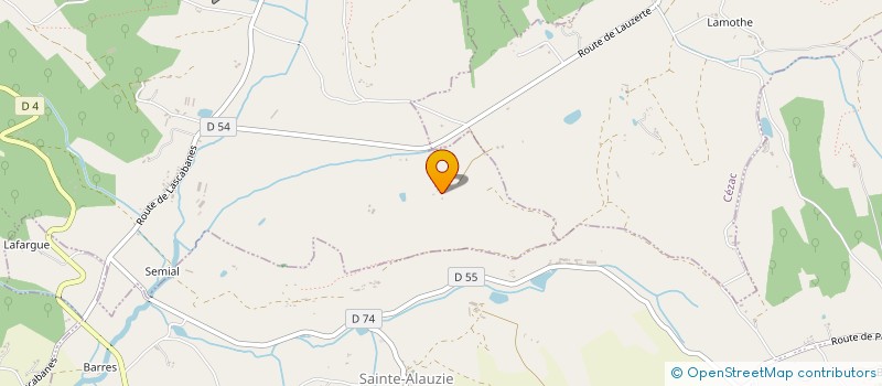 localisation de l'entreprise MADAME PASCALE CHENOST  LENDOU-EN-QUERCY