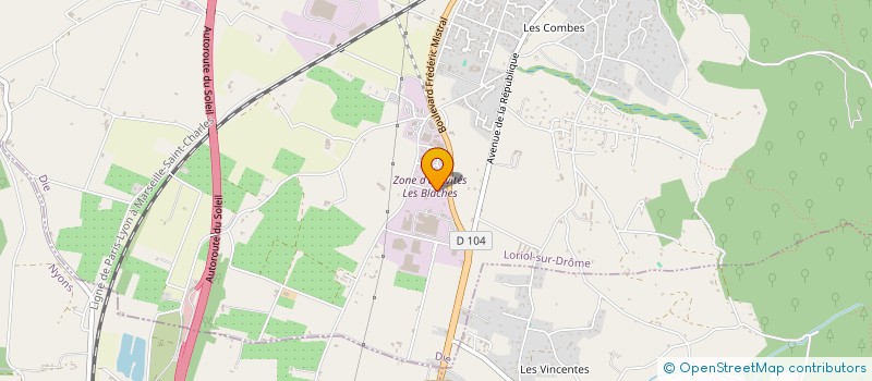 localisation de l'entreprise MADAME PASCALE CHION  LAVAL-D'AIX