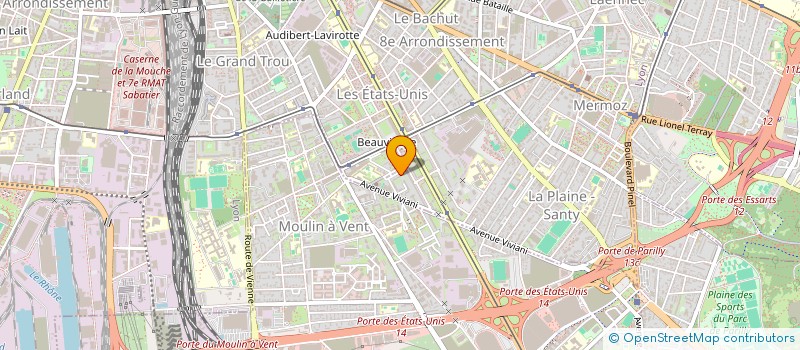 localisation de l'entreprise MADAME PASCALE CHOLLET  LYON