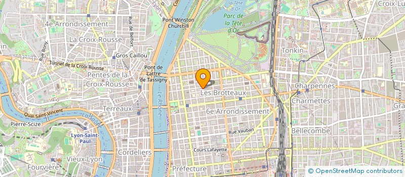 localisation de l'entreprise MADAME PASCALE CHOMERAT à LYON