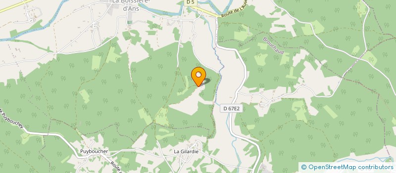localisation de l'entreprise MADAME PASCALE CLARY à CUBJAC-AUVEZERE-VAL D'ANS