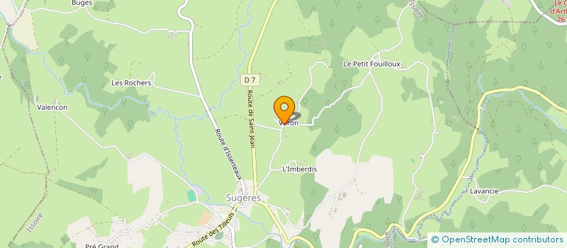 localisation de l'entreprise MADAME PASCALE CLEMENT-GAUTHIER  SAINT-QUENTIN-SUR-SAUXILLAN