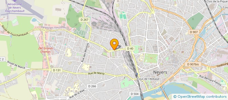 localisation de l'entreprise MADAME PASCALE COCHAIN à NEVERS