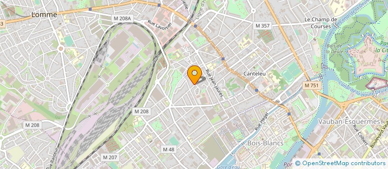 localisation de l'entreprise MADAME PASCALE COEUGNART à LILLE