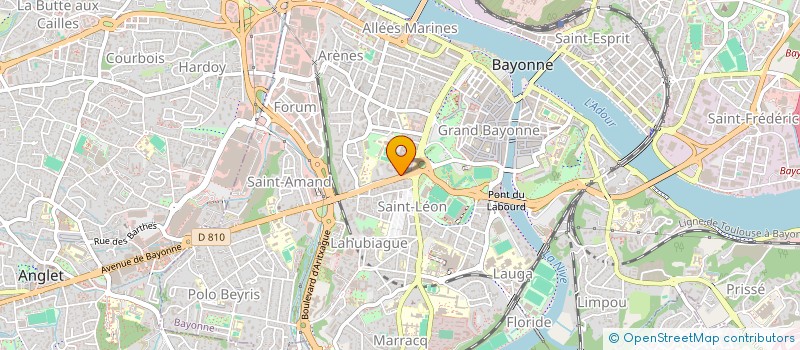 localisation de l'entreprise MADAME PASCALE COMBES  BAYONNE