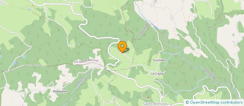 localisation de l'entreprise MADAME PASCALE CONDAT  LACAPELLE-MARIVAL