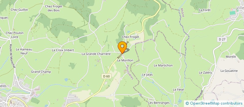 localisation de l'entreprise MADAME PASCALE COQUARD à PANISSIERES