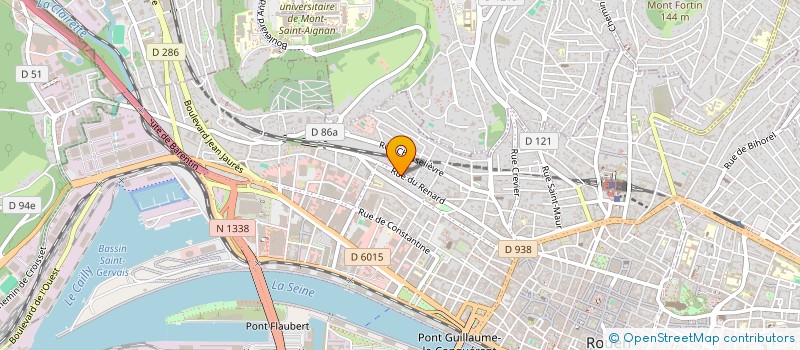 localisation de l'entreprise MADAME PASCALE CORBEAU  ROUEN