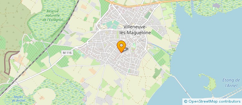 localisation de l'entreprise MADAME PASCALE COSTECHARAYRE  VILLENEUVE-LES-MAGUELONE