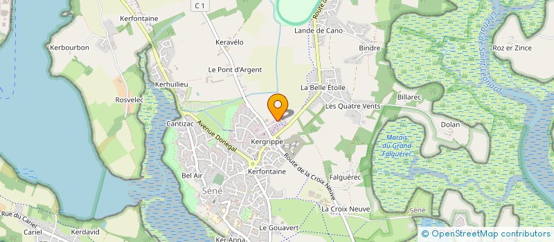 localisation de l'entreprise MADAME PASCALE COUREIL à SENE