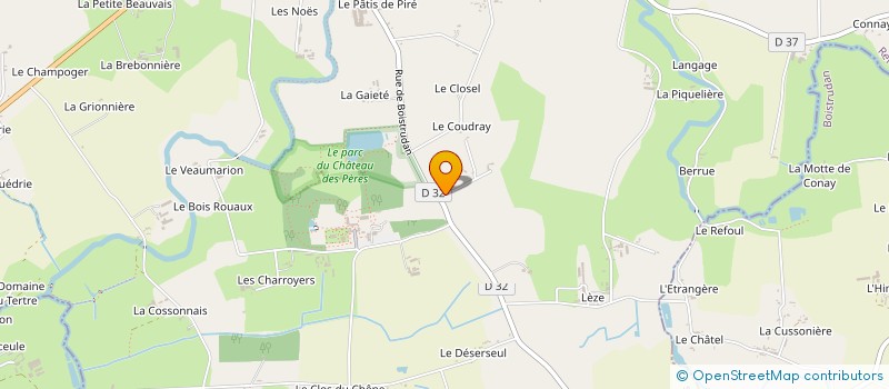 localisation de l'entreprise MADAME PASCALE COURTAIS  BOISTRUDAN