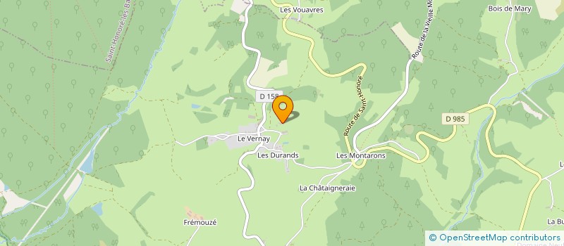 localisation de l'entreprise MADAME PASCALE COUTEAU à SEMELAY