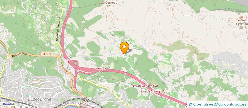 localisation de l'entreprise MADAME PASCALE COUTURE  SANARY-SUR-MER