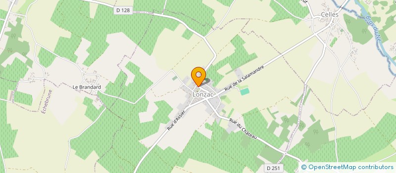 localisation de l'entreprise MADAME PASCALE COUZIN  LONZAC