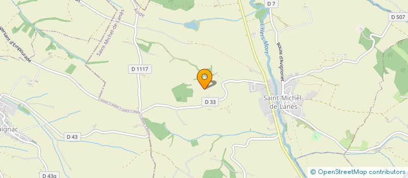 localisation de l'entreprise MADAME PASCALE CURTAZ  SAINT-MICHEL-DE-LANES