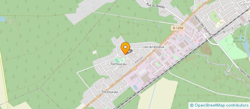 localisation de l'entreprise MADAME PASCALE CZESKI à PESSAC