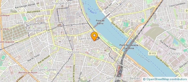 localisation de l'entreprise MADAME PASCALE DARTIGEAS  BORDEAUX