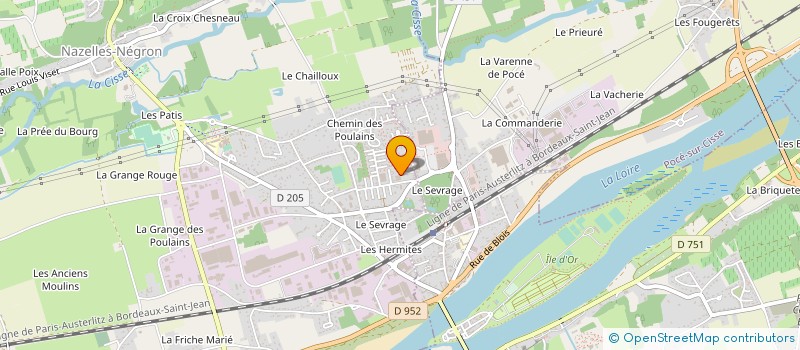localisation de l'entreprise MADAME PASCALE DAUPHIN à NAZELLES-NEGRON