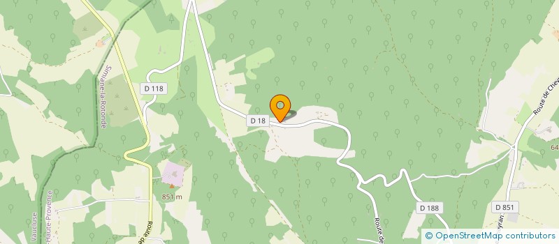 localisation de l'entreprise MADAME PASCALE DAVID  SIMIANE-LA-ROTONDE