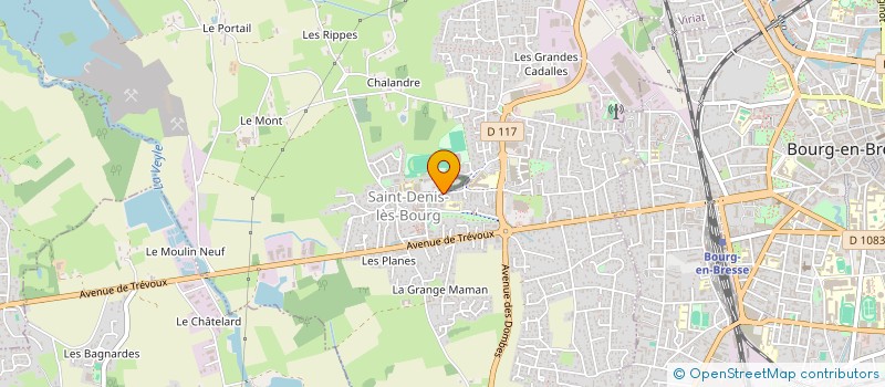 localisation de l'entreprise MADAME PASCALE DAYEZ à SAINT-DENIS-LES-BOURG
