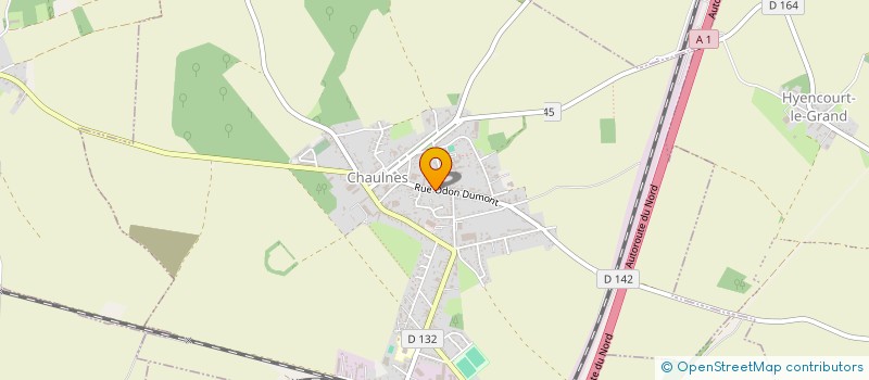 localisation de l'entreprise MADAME PASCALE DEBLOCK à CHAULNES