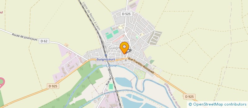 localisation de l'entreprise MADAME PASCALE DECELLE  BERRY-AU-BAC