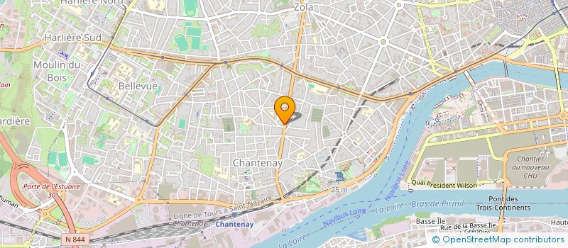 localisation de l'entreprise MADAME PASCALE DELACOU à NANTES