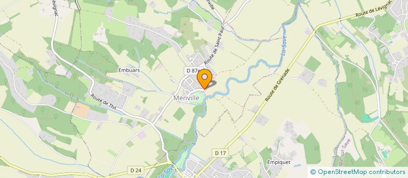 localisation de l'entreprise MADAME PASCALE DELANNOY  MENVILLE