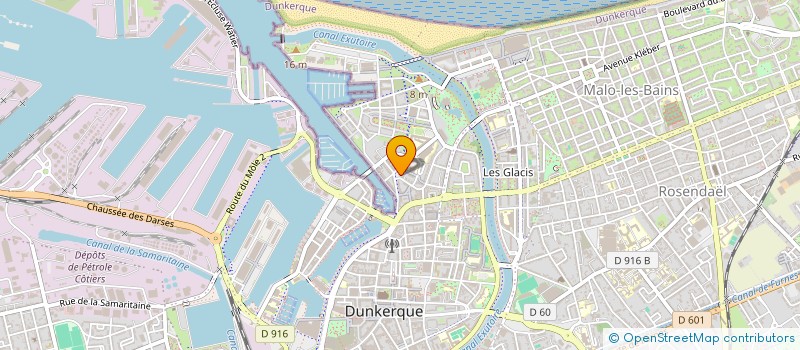 localisation de l'entreprise MADAME PASCALE DELEERSNYDER à DUNKERQUE