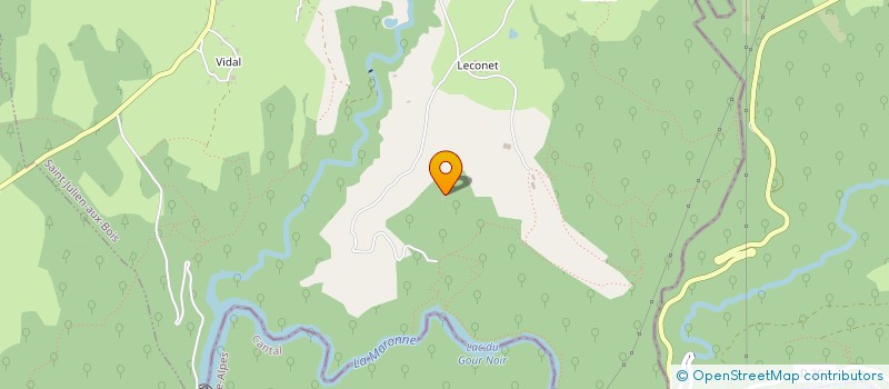 localisation de l'entreprise MADAME PASCALE DELGADO  SERVIERES LE CHATEAU