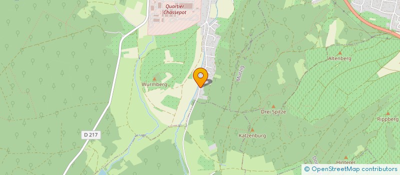 localisation de l'entreprise MADAME PASCALE DEMANGE  GRESSWILLER