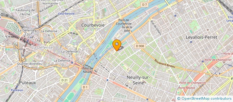 localisation de l'entreprise MADAME PASCALE DEMANY à NEUILLY-SUR-SEINE