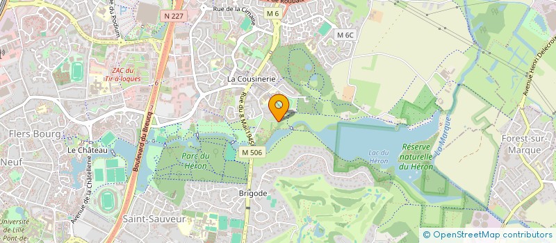 localisation de l'entreprise MADAME PASCALE DENIS  VILLENEUVE-D'ASCQ