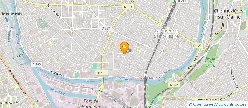 localisation de l'entreprise MADAME PASCALE DESCHAMPS à SAINT-MAUR-DES-FOSSES