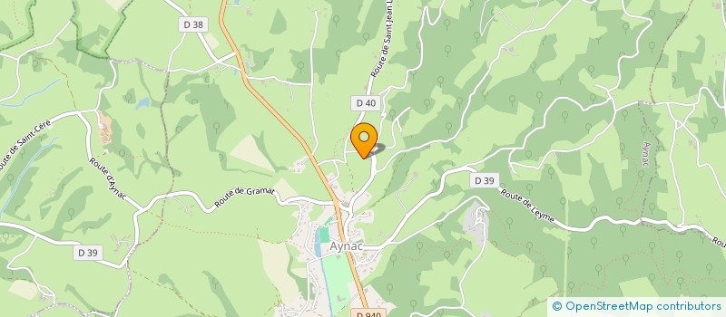 localisation de l'entreprise MADAME PASCALE DESTRUEL  LABATHUDE