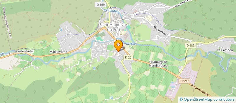 localisation de l'entreprise MADAME PASCALE DORE  SAINT-HIPPOLYTE-DU-FORT