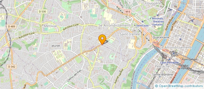 localisation de l'entreprise MADAME PASCALE DORNON  LYON