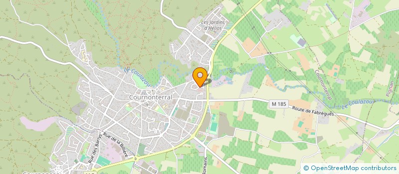 localisation de l'entreprise MADAME PASCALE DOUAT  COURNONTERRAL