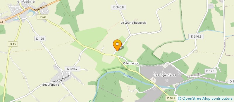 localisation de l'entreprise MADAME PASCALE DOUBLET à CHAMPROND-EN-GATINE