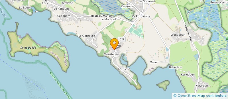 localisation de l'entreprise MADAME PASCALE DOZITE  SENE