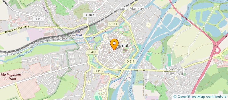 localisation de l'entreprise MADAME PASCALE DROPSY  TOUL