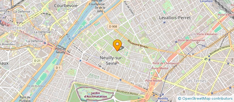 localisation de l'entreprise MADAME PASCALE DUBOIS à NEUILLY SUR SEINE