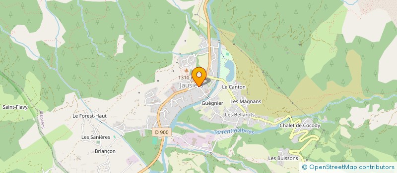 localisation de l'entreprise MADAME PASCALE DUCREUX  JAUSIERS