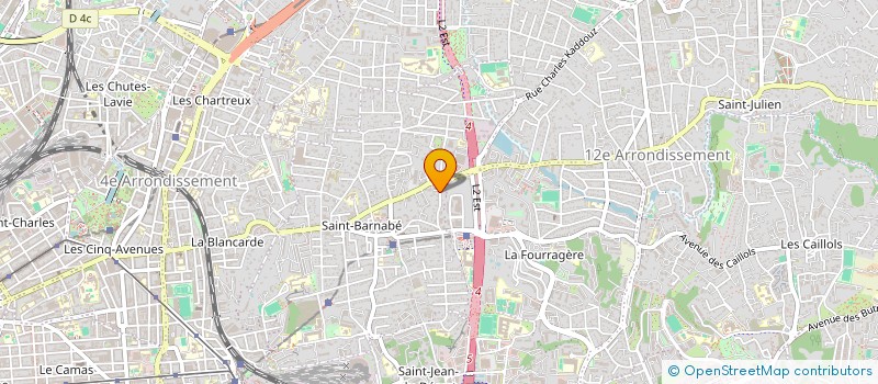 localisation de l'entreprise MADAME PASCALE DUCROCQ à MARSEILLE