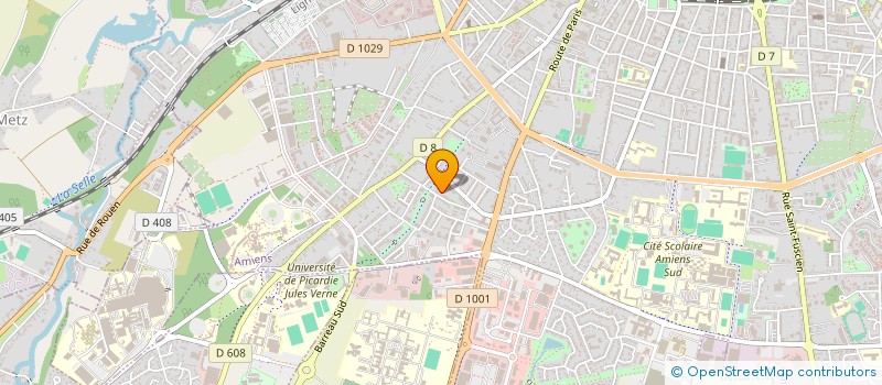 localisation de l'entreprise MADAME PASCALE DUMONT à AMIENS