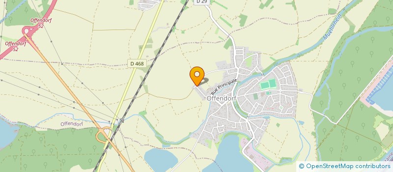 localisation de l'entreprise MADAME PASCALE DURRHAMMER  OFFENDORF