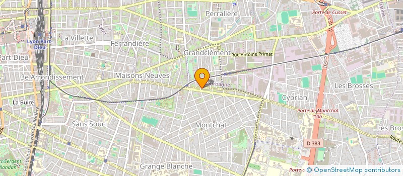 localisation de l'entreprise MADAME PASCALE ELLIOTT à LYON