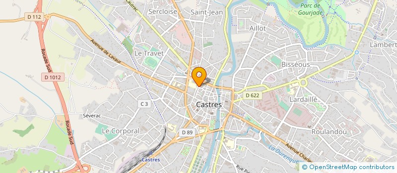 localisation de l'entreprise MADAME PASCALE ENCAOUA à CASTRES