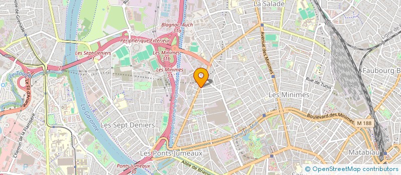 localisation de l'entreprise MADAME PASCALE ESTRIPEAU à TOULOUSE