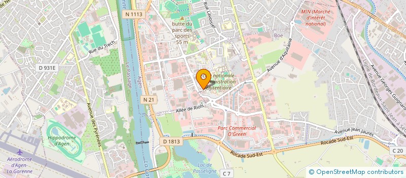 localisation de l'entreprise MADAME PASCALE EYROLLES  AGEN